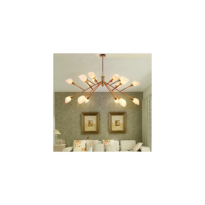 Nordic Einfache Atmosphärische Pastoralen Kronleuchter Kreative Lobby Kronleuchter Lampe