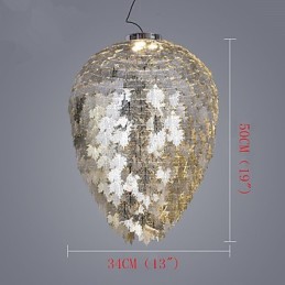 Traditionelle klassische Laterne, galvanisiert, für Kronleuchter aus Metall im Mini-Stil