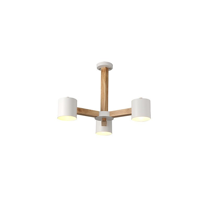 Kronleuchter mit 3 Lichtern, modern, zeitgenössisch, traditionell, klassisch, Vintage, Landhausstil, Holz-Funktion für Holz