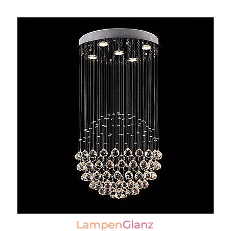 Moderne zeitgenössische traditionelle klassische rustikale Lodge Vintage Country Island Kristall galvanisierte Metall Pendelleuchte