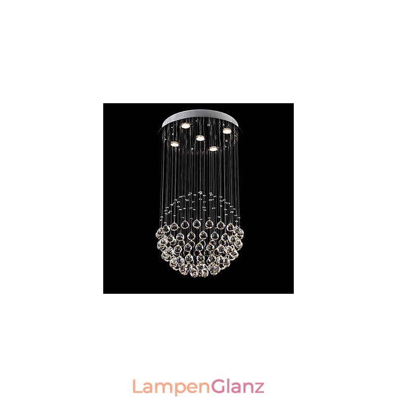 Moderne zeitgenössische traditionelle klassische rustikale Lodge Vintage Country Island Kristall galvanisierte Metall Pendelleuchte