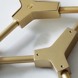 Traditionelles klassisches Malmerkmal für Pendelleuchten aus Holz und Bambus im Mini-Stil