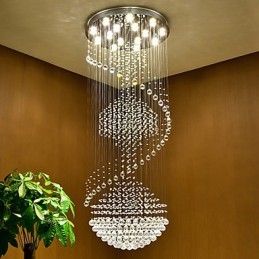 Moderne Kristall Deckenleuchte Pendelleuchte Indoor Kronleuchter Hause Hängende Beleuchtung Lampen Leuchten