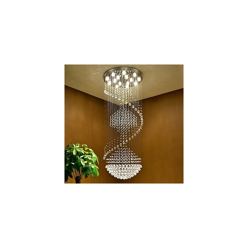 Moderne Kristall Deckenleuchte Pendelleuchte Indoor Kronleuchter Hause Hängende Beleuchtung Lampen Leuchten