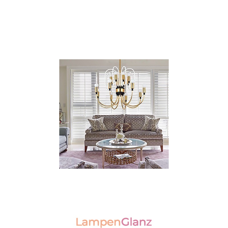 Moderner zeitgenössischer personalisierter Kronleuchter im Mini-Stil