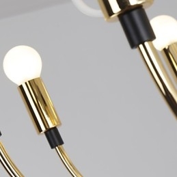 Moderner zeitgenössischer personalisierter Kronleuchter im Mini-Stil