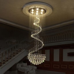 Moderne Kristall Deckenleuchter Lichter Indoor Pendelleuchte Deco Leuchten