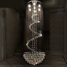 Moderne Kristall Deckenleuchter Lichter Indoor Pendelleuchte Deco Leuchten