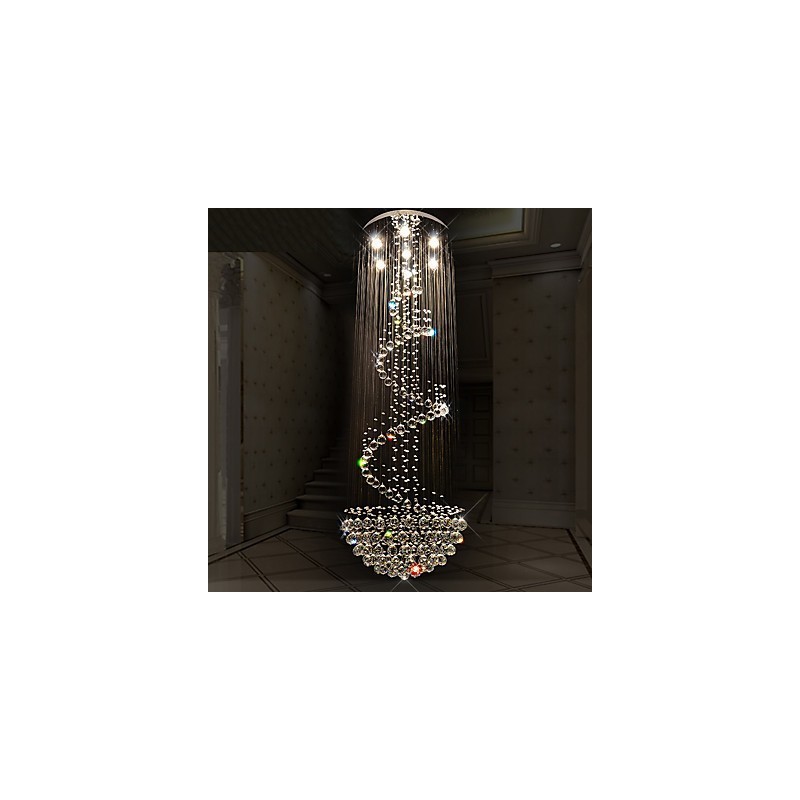 Moderne Kristall Deckenleuchter Lichter Indoor Pendelleuchte Deco Leuchten