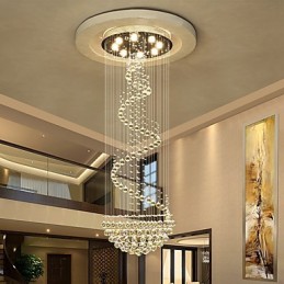 Moderne Kristall Deckenleuchter Lichter Indoor Pendelleuchte Deco Leuchten