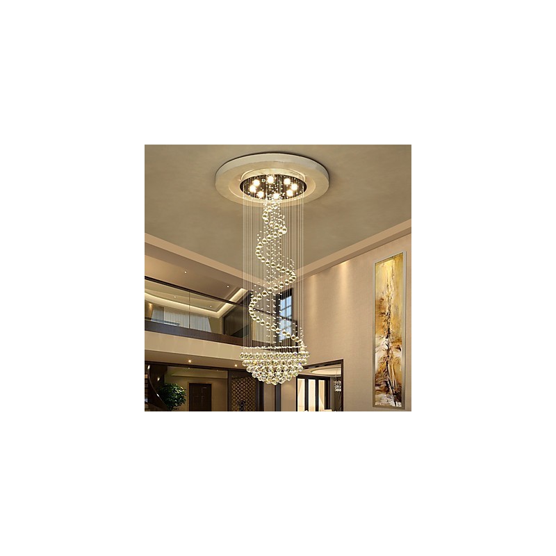 Moderne Kristall Deckenleuchter Lichter Indoor Pendelleuchte Deco Leuchten