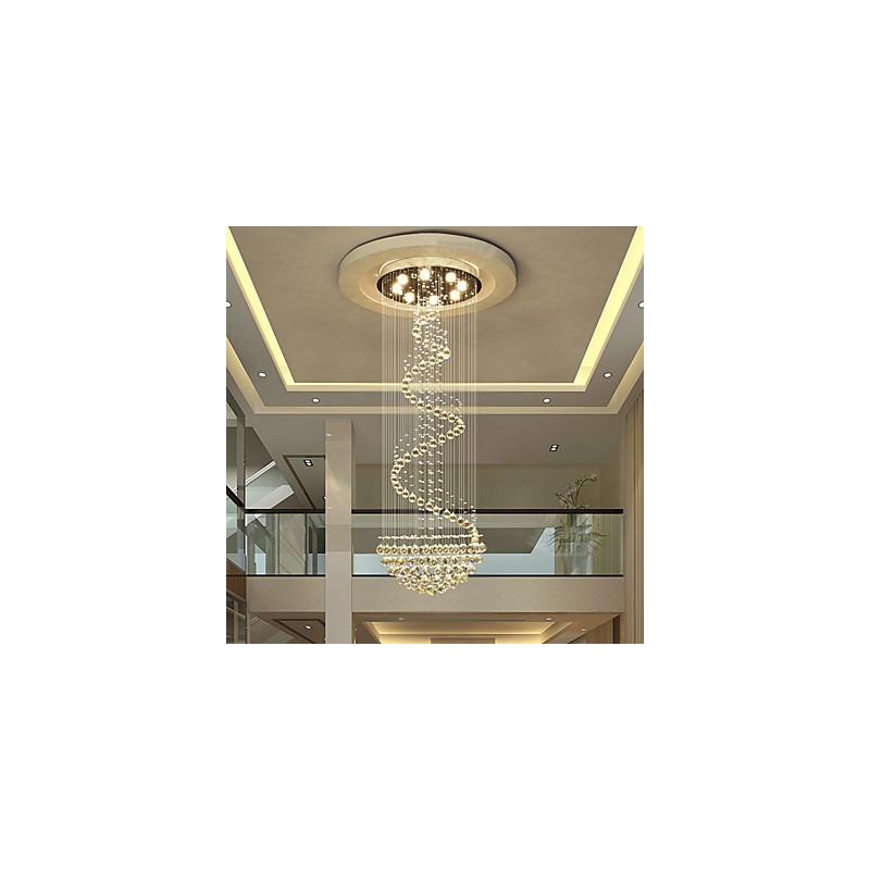 Moderne Kristall Deckenleuchter Lichter Indoor Pendelleuchte Deco Leuchten