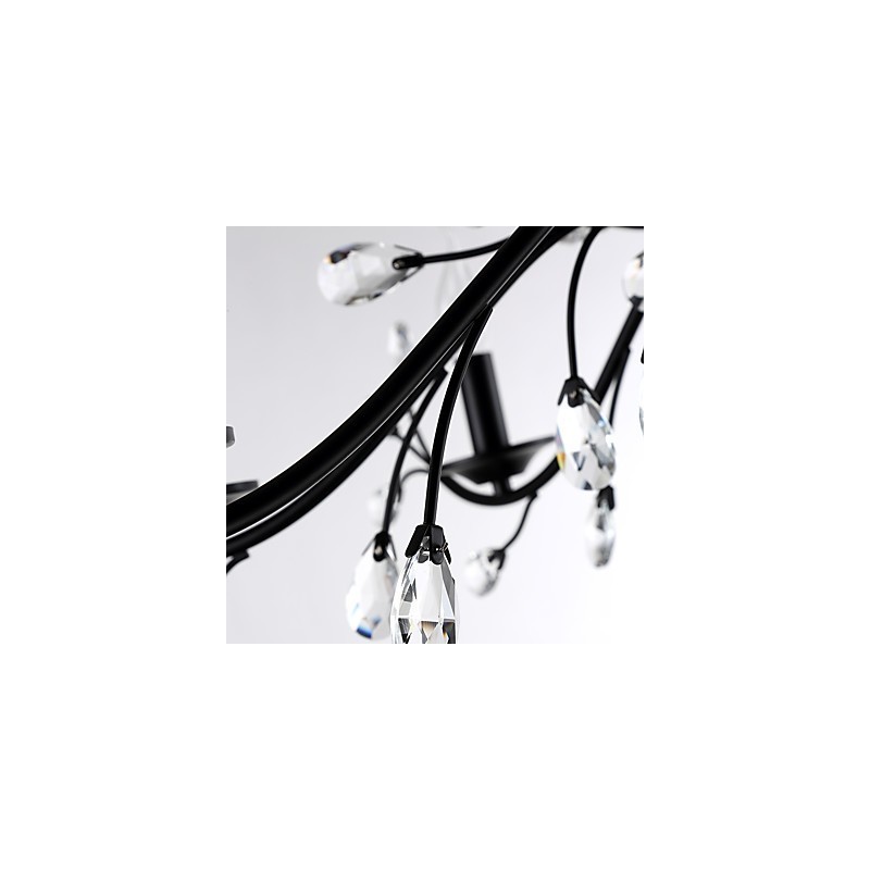 6 Lichter Kristall Kronleuchter Modern Zeitgenössisch Traditionell Klassisch Vintage Retro Country Malerei Feature