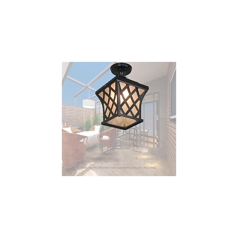 Ländlichen Lampe Amerikanischen Garten Terrasse Tür Im Freien Wasserdichte Trauben Droplight
