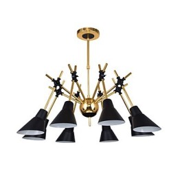 Personalisierte einstellbare Richtung Kunst Kronleuchter Lampe Kronleuchter N