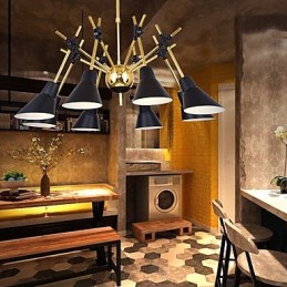 Personalisierte einstellbare Richtung Kunst Kronleuchter Lampe Kronleuchter N