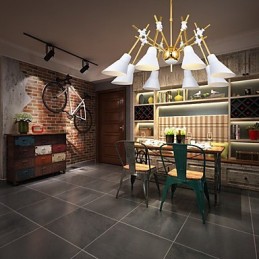 Personalisierte einstellbare Richtung Kunst Kronleuchter Lampe Kronleuchter N