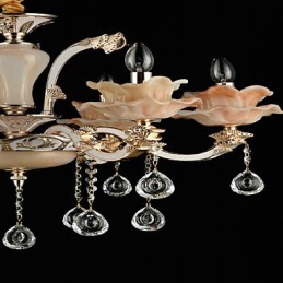 Moderne zeitgenössische traditionelle klassische Zinklegierungsfunktion für Kristall-Mini-Metallpendelleuchte