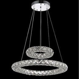 Kristall Kronleuchter Lichter Indoor Pendelleuchte Deckenleuchte Leuchten Dimmbar mit Fernbedienung