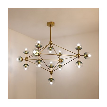 Fünfzehn Licht Postmodernen Europa Stil Modo Metall Glas Pendelleuchte das Foyer Schmücken Industrielle Kronleuchter Lampe Fünfzehn Licht Postmodernen Europa Stil Modo Metall Glas Pendelleuchte das Foyer Schmücken Industrielle Kronleuchter Lampe