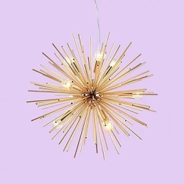 Retro-Imitation Kupfer Creative Line 10 Lichter
