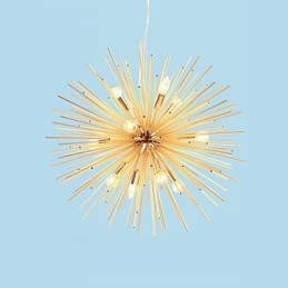 Retro-Imitation Kupfer Creative Line 10 Lichter