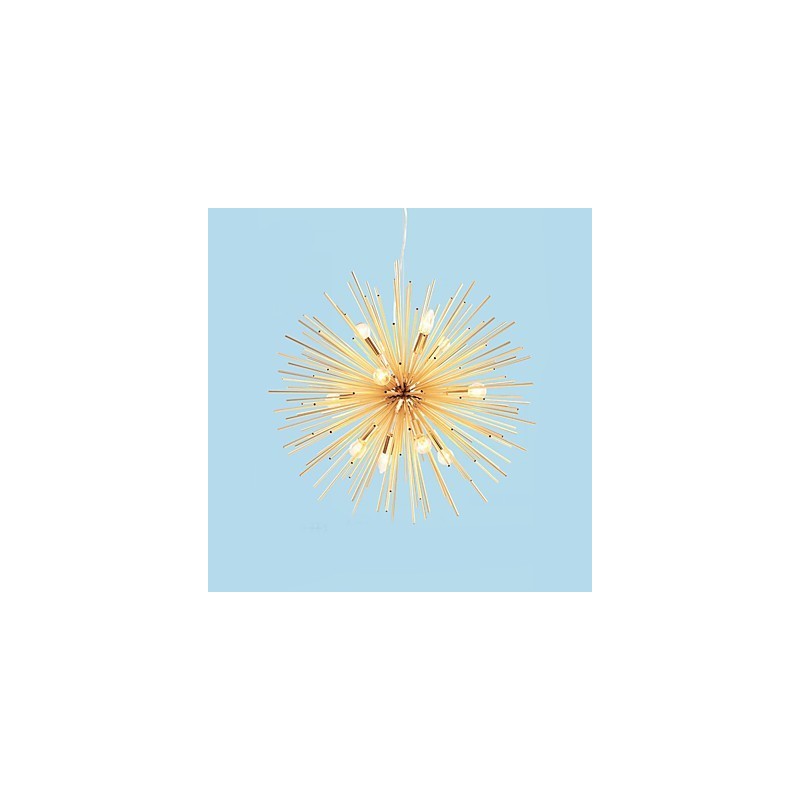Retro-Imitation Kupfer Creative Line 10 Lichter