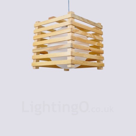 1 Licht Holz Moderne zeitgenössische Pendelleuchte im nordischen Stil mit Glasschirm 1 Licht Holz Moderne zeitgenössische Pendelleuchte im nordischen Stil mit Glasschirm
