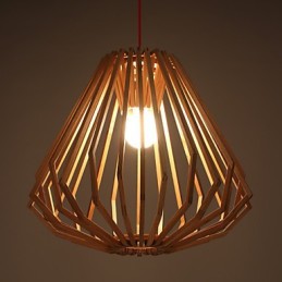 Kronleuchter Mini-Stil Traditionell Klassisch Holz Bambus