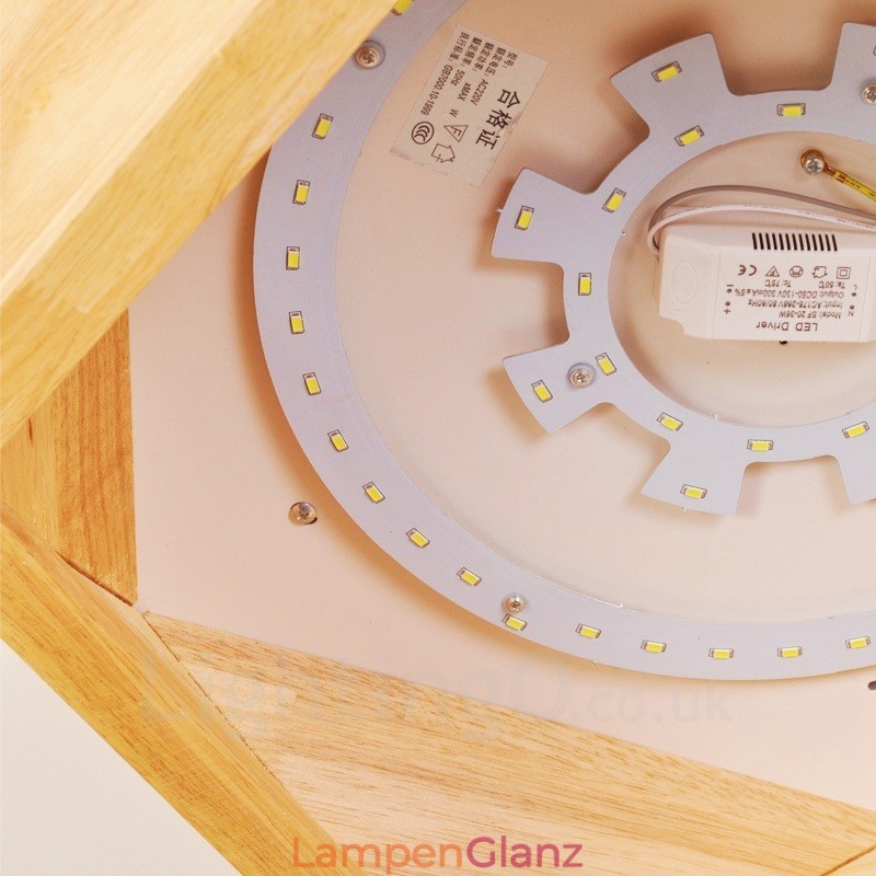 Moderne Deckenleuchten im zeitgenössischen nordischen Stil mit Acrylschirm