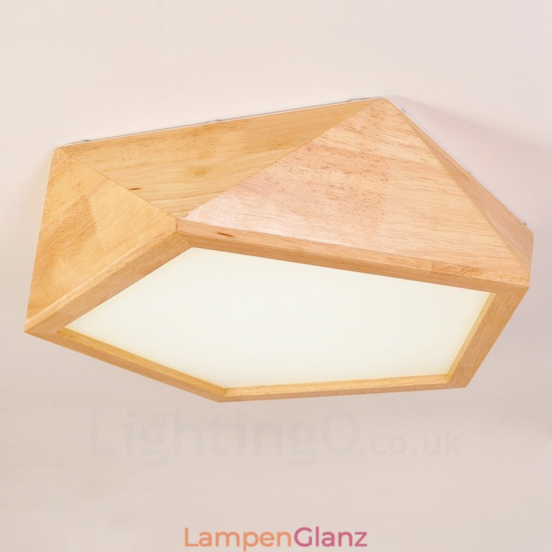 Moderne Deckenleuchten im zeitgenössischen nordischen Stil mit Acrylschirm