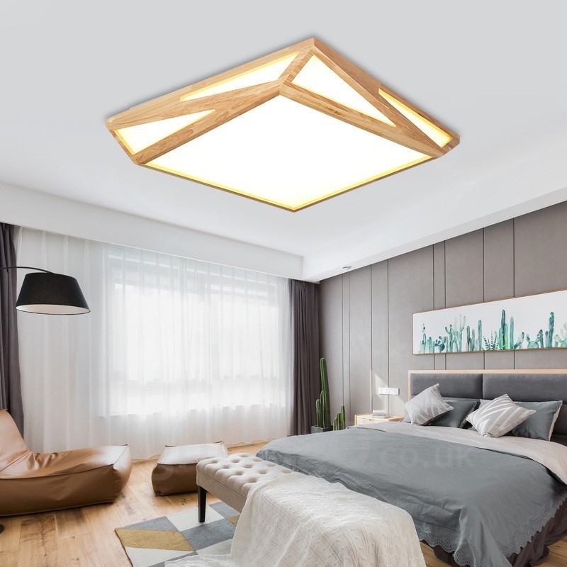 Moderne Deckenleuchten im zeitgenössischen nordischen Stil mit Acrylschirm
