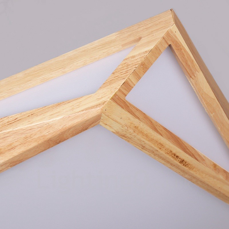 Moderne Deckenleuchten im zeitgenössischen nordischen Stil mit Acrylschirm