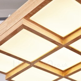 Moderne Deckenleuchten im zeitgenössischen nordischen Stil mit Acrylschirm