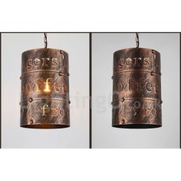 1 Licht Retro Vintage Pendelleuchte Cafe House Pendelleuchte