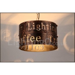 1 Licht Retro Vintage Pendelleuchte Cafe House Pendelleuchte