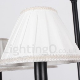 Kronleuchter im rustikalen Retro-Kerzenstil mit 6 Lichtern