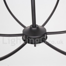 Kronleuchter im modernen Retro-Kerzenstil