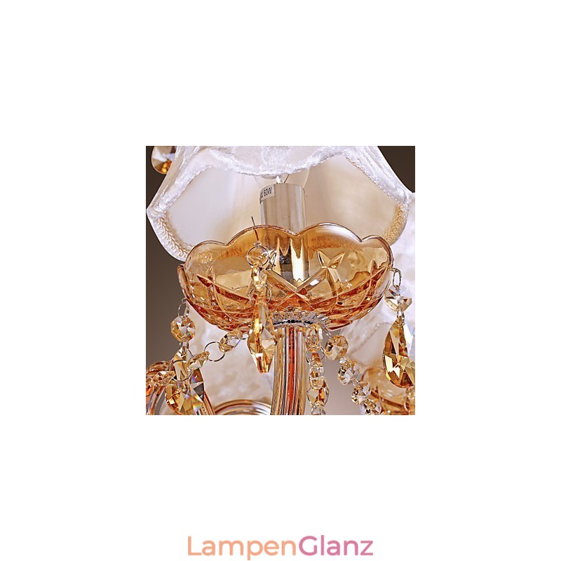 Luxus-Kronleuchter im europäischen Stil mit 6 Lichtern und K9-Kristall