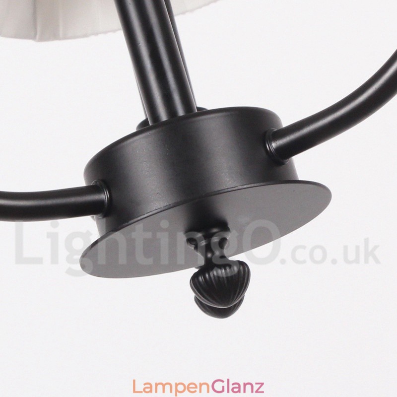 Großer Kronleuchter im Retro-rustikalen Stil mit 12 Lichtern und zwei Ebenen im Kerzenstil