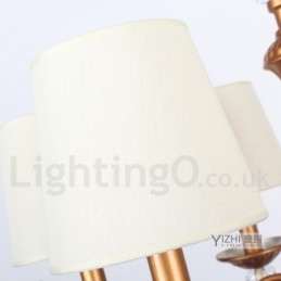 Kronleuchter im Retro-Kerzenstil mit 3 Lichtern