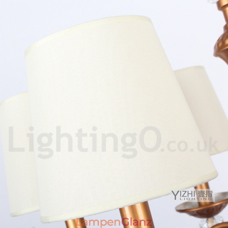 Kronleuchter im Retro-Kerzenstil mit 3 Lichtern