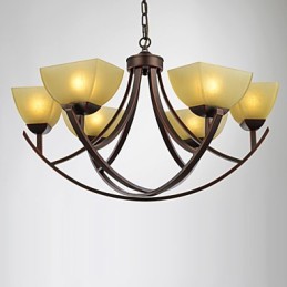 Kronleuchter 6 Lichter Traditionell Klassisch Vintage Metall