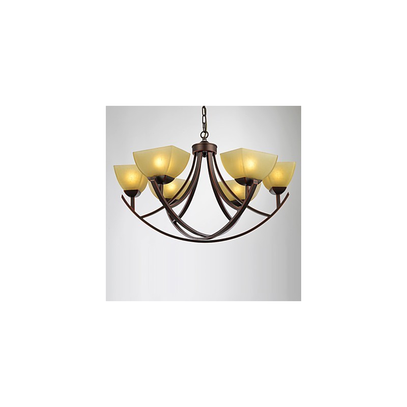 Kronleuchter 6 Lichter Traditionell Klassisch Vintage Metall