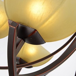 Kronleuchter 6 Lichter Traditionell Klassisch Vintage Metall