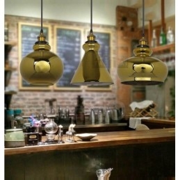 Europäische Glas Pendelleuchte