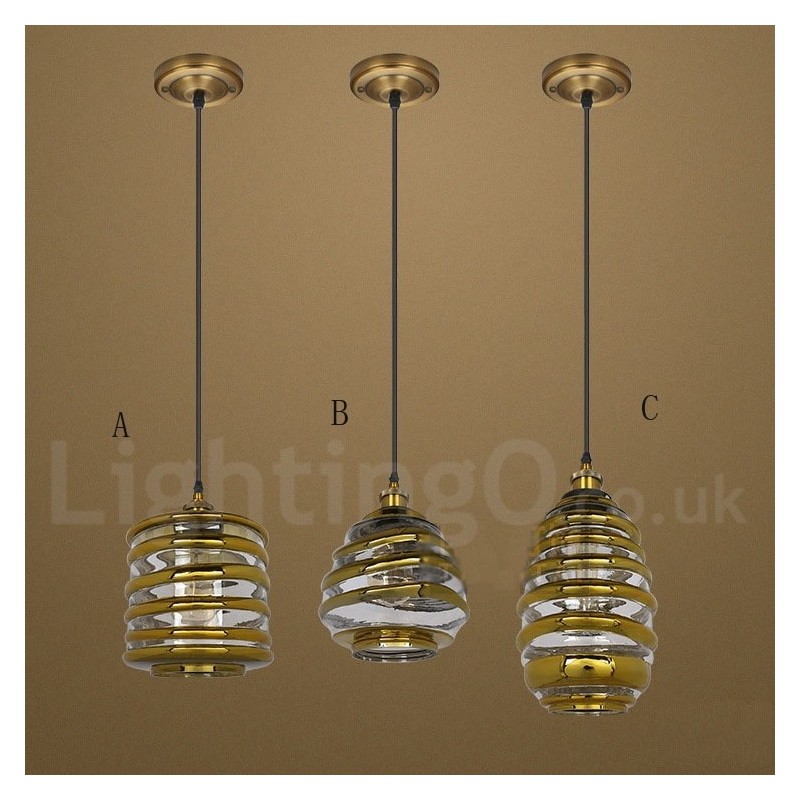 Europäische Glas Pendelleuchte Cafe Lounge Pendelleuchte