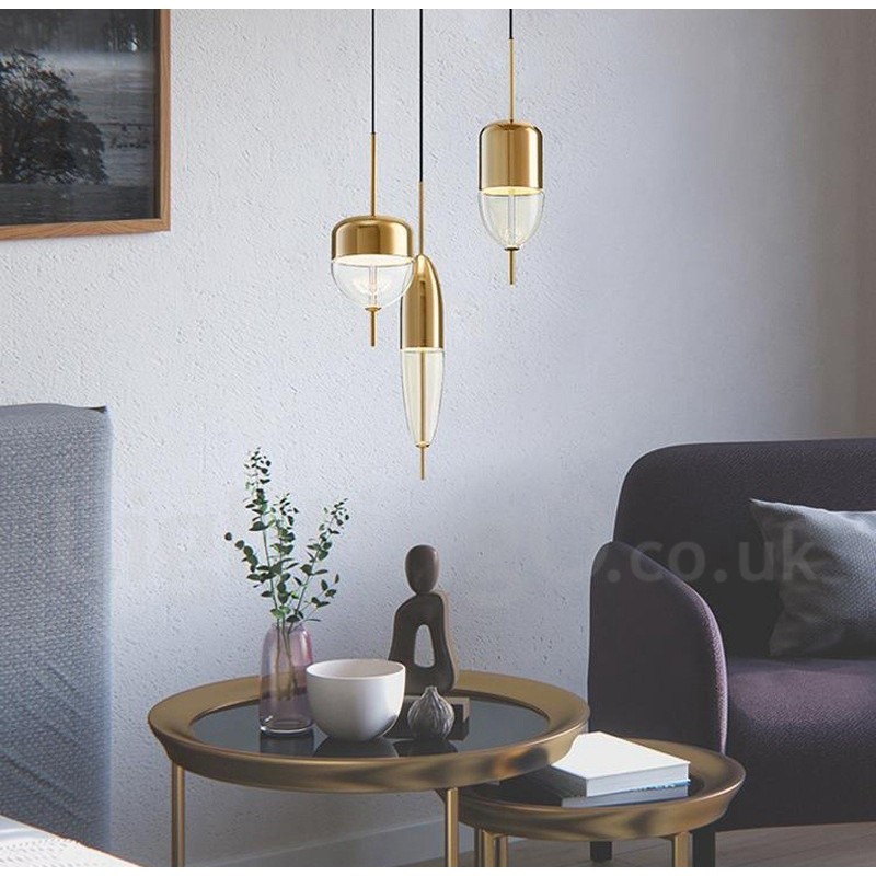 1 Licht Moderne zeitgenössische Glas Pendelleuchte