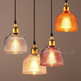 1 Licht Moderne zeitgenössische Cafe Multi Farben Glas Pendelleuchte