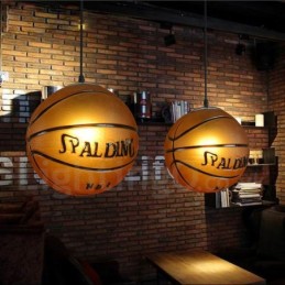 1 Licht Vintage Modern Zeitgenössische Basketball Glasschirm Pendelleuchte